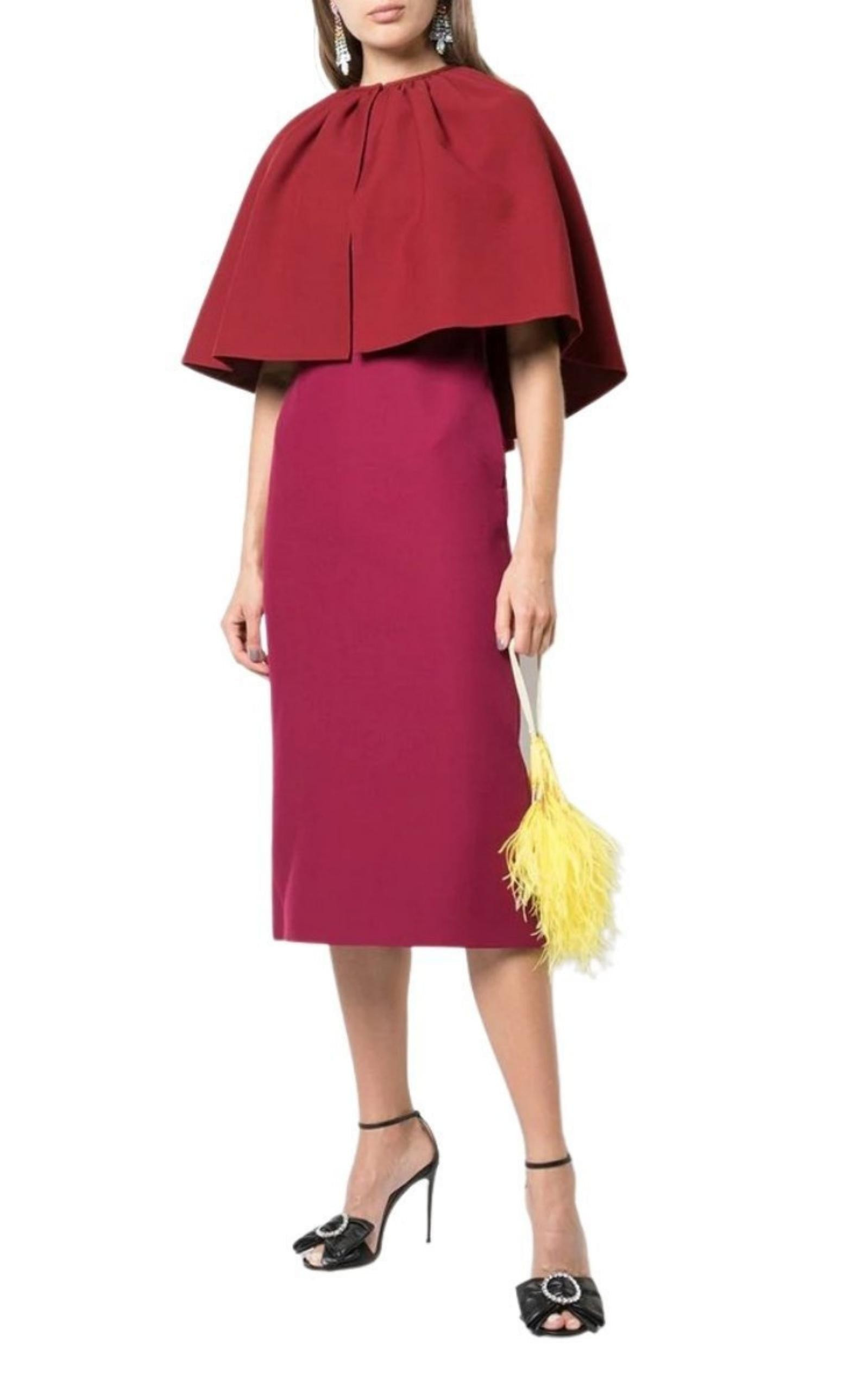 Layered Cape Dress - 2