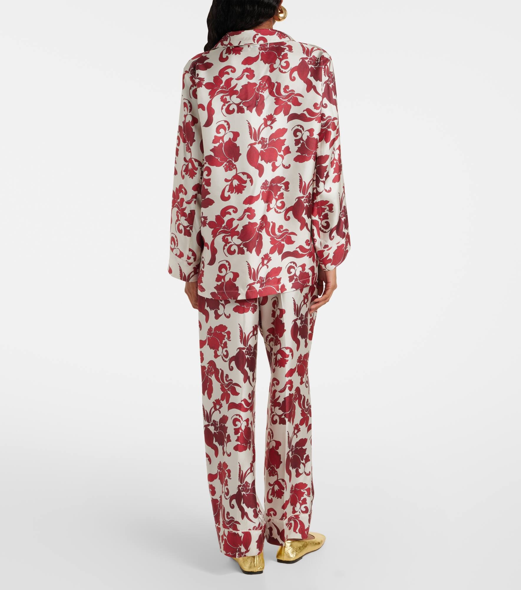Alan silk jacquard blazer - 3
