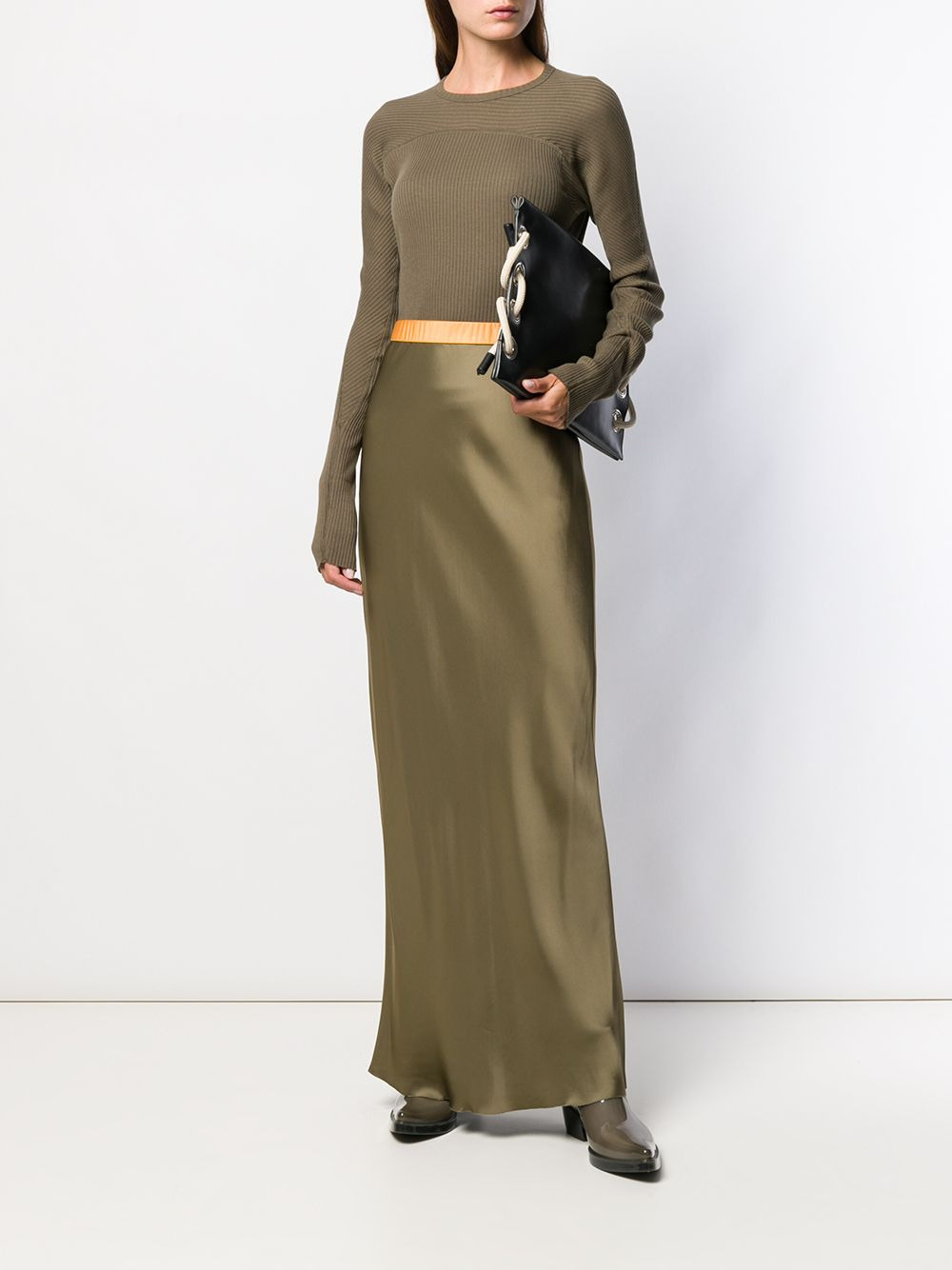 satin skirt - 2