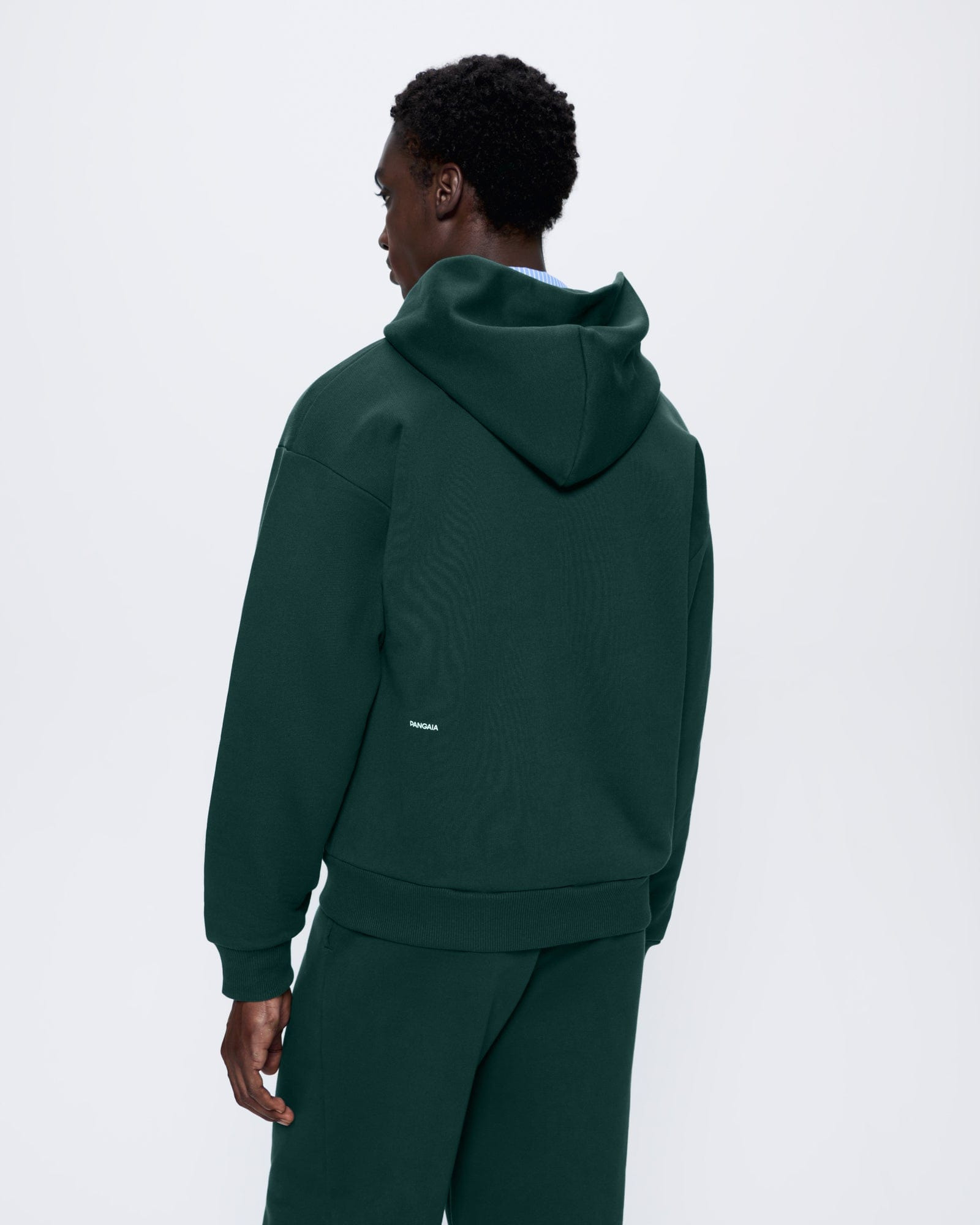 Mens 365 Heavyweight Two-Way Zip-Through Hoodie - - 5