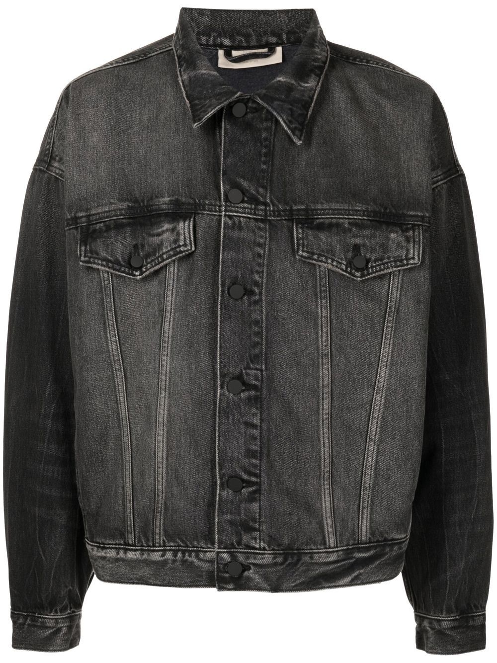 boxy denim jacket - 1