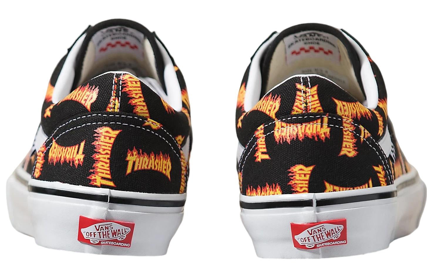 Vans Thrasher x Skate Old Skool 'Allover Thrasher Flame Logo' VN0005W0BML - 5