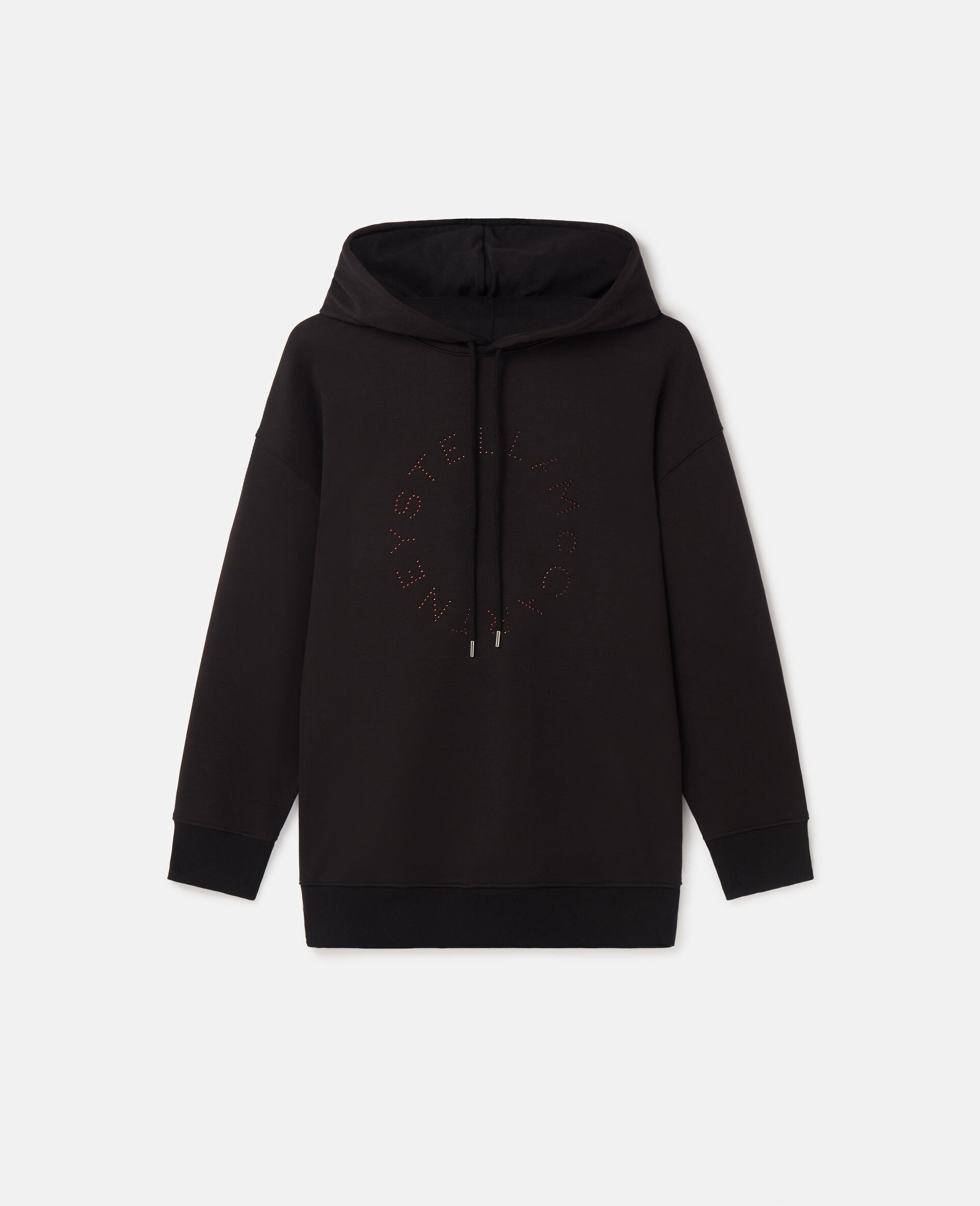 Diamanté Logo Hoodie - 2