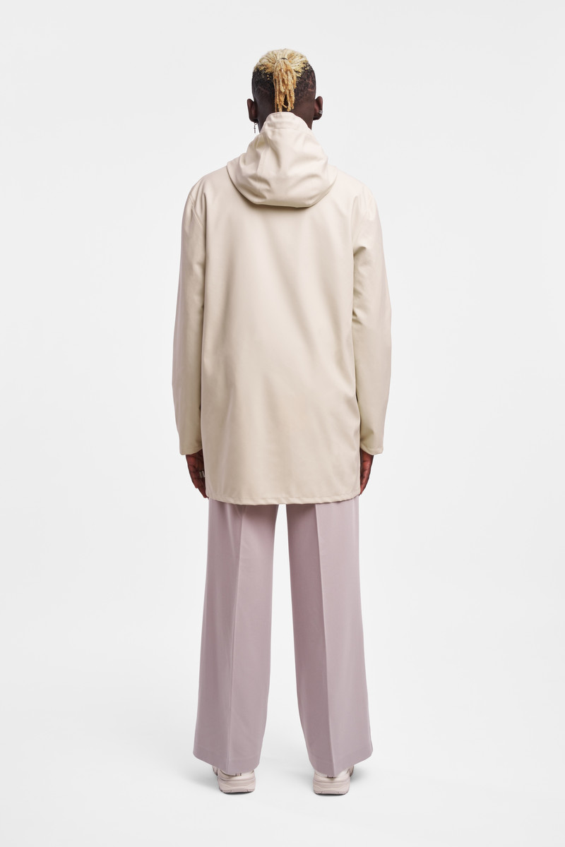 Stockholm Lightweight Raincoat Oyster 4