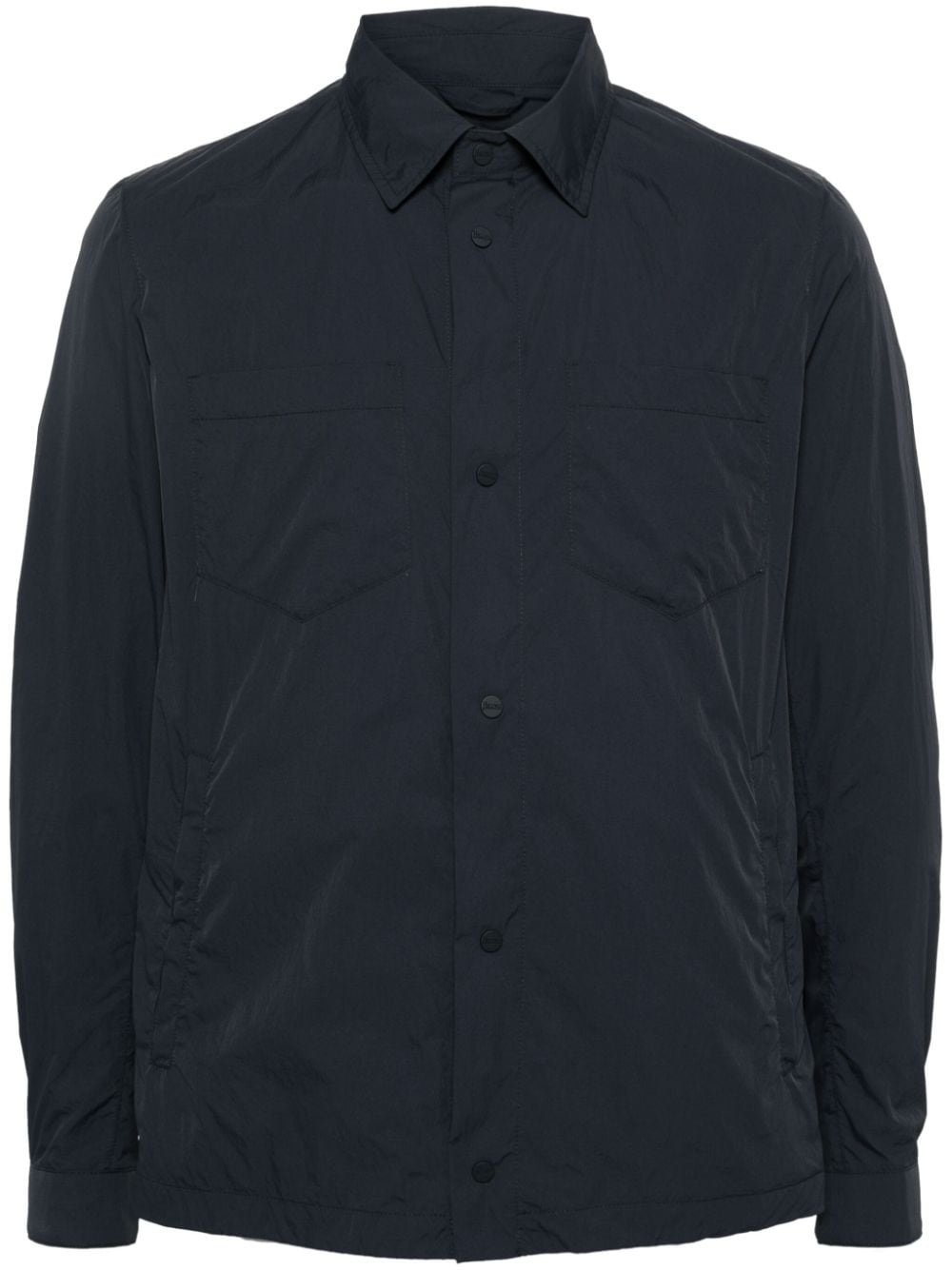 lightweight shirt jacket - 1