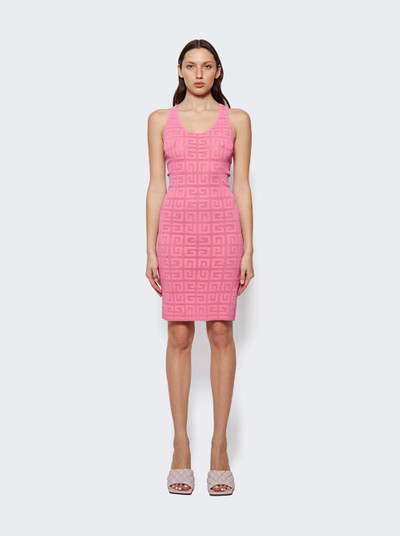 Givenchy Sleeveless Short Dress Bright Pink outlook