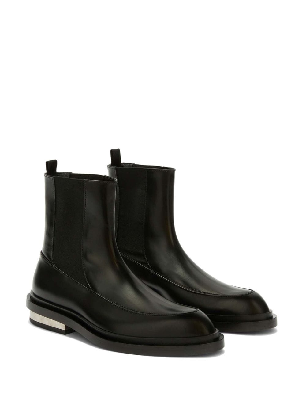 leather ankle boots - 2