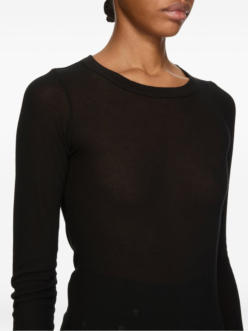 ribbed long-sleeve T-shirt 7
