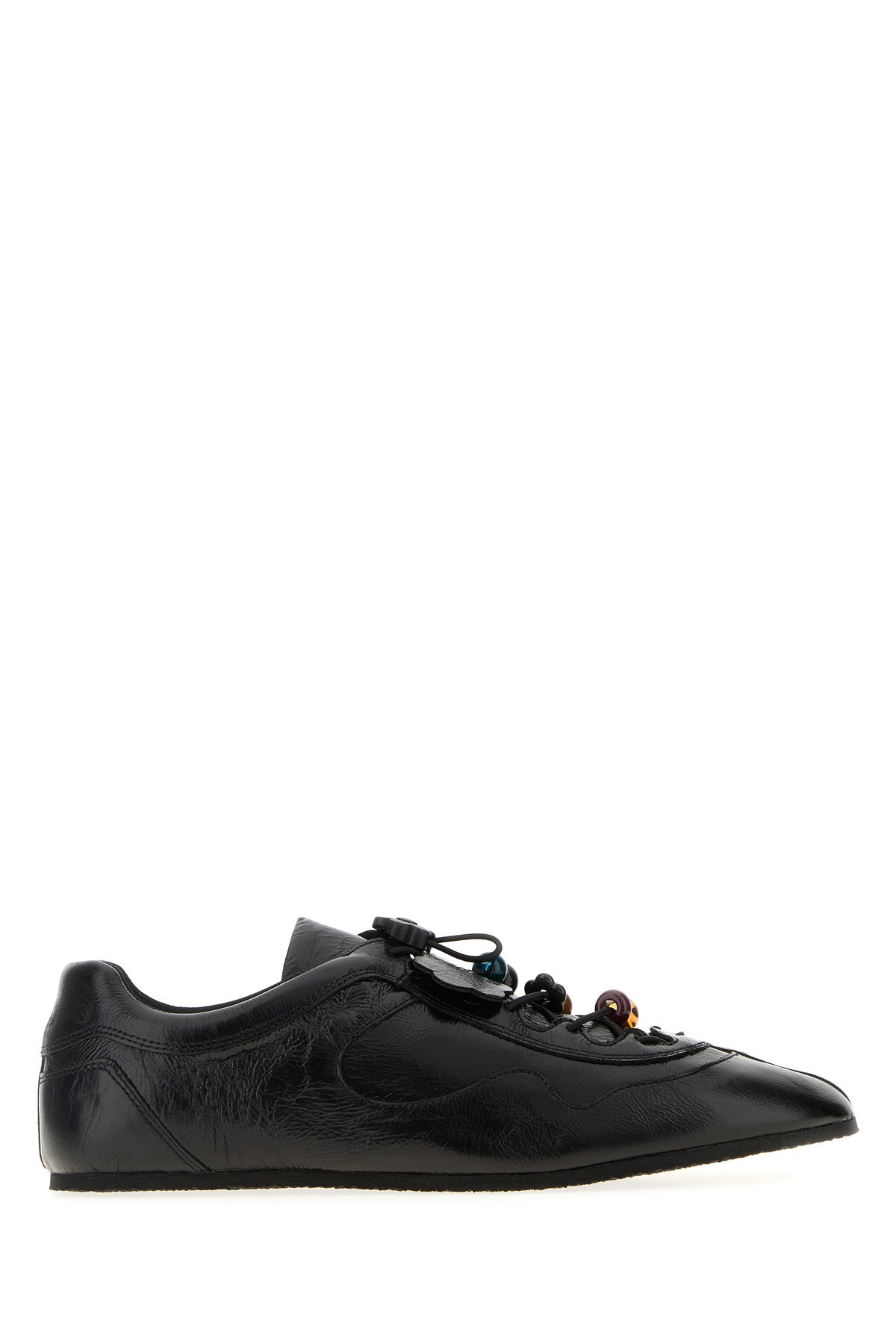 Black leather Blaise sneakers - 1