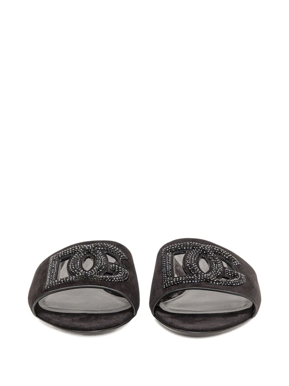 DG Logo leather sandals - 3