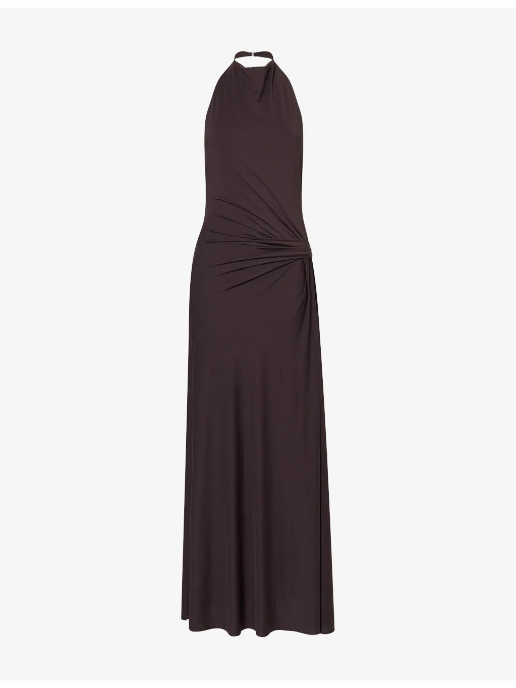 Court Halterneck Stretch-Jersey Maxi Dress - 1
