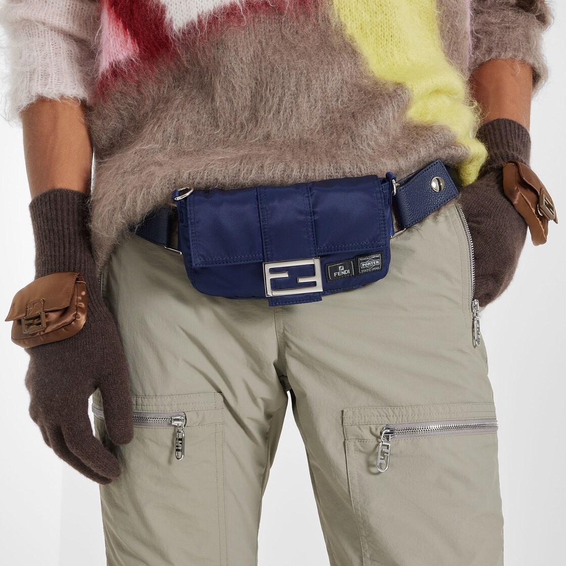 High-Fashion Fanny Packs : Fendi x Porter 'Baguette