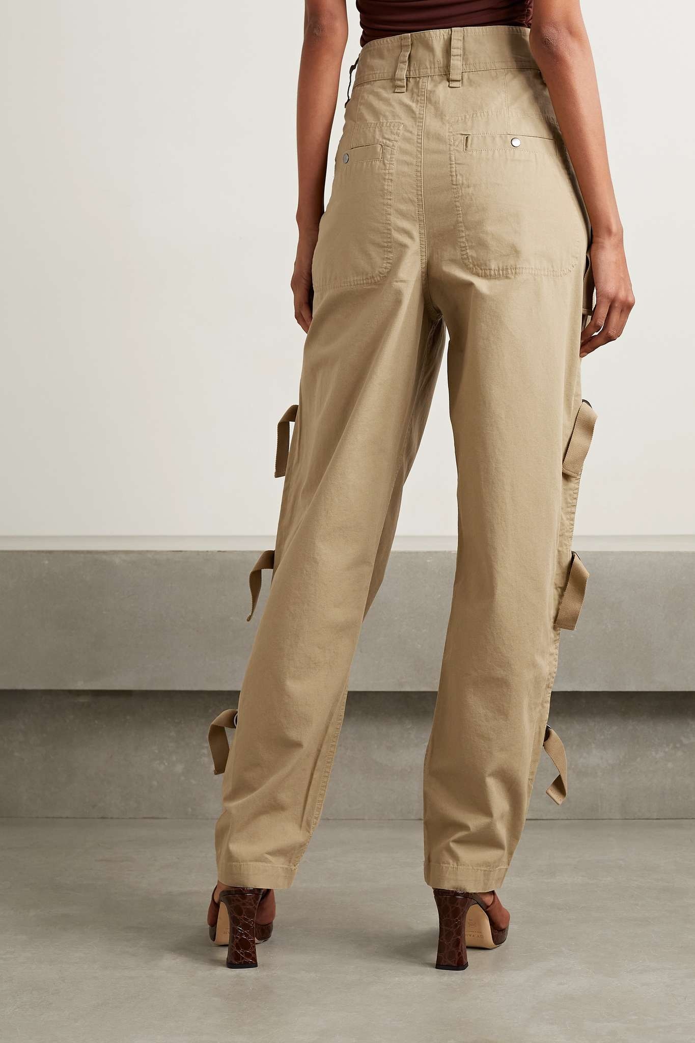 Keowina cotton-canvas tapered pants - 3