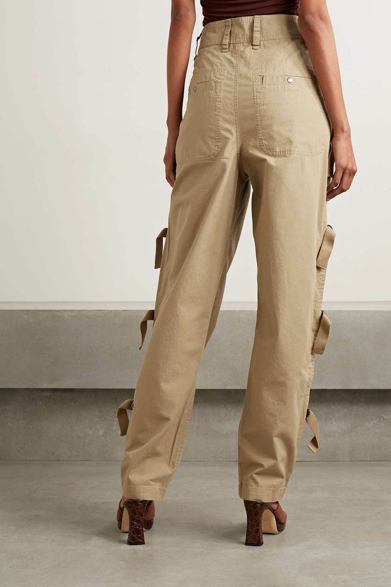 Keowina cotton-canvas tapered pants 3