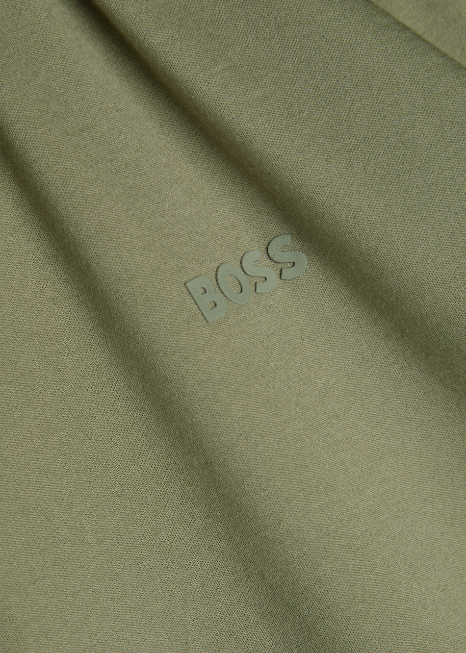 Boss Logo Jersey Polo Shirt - 5
