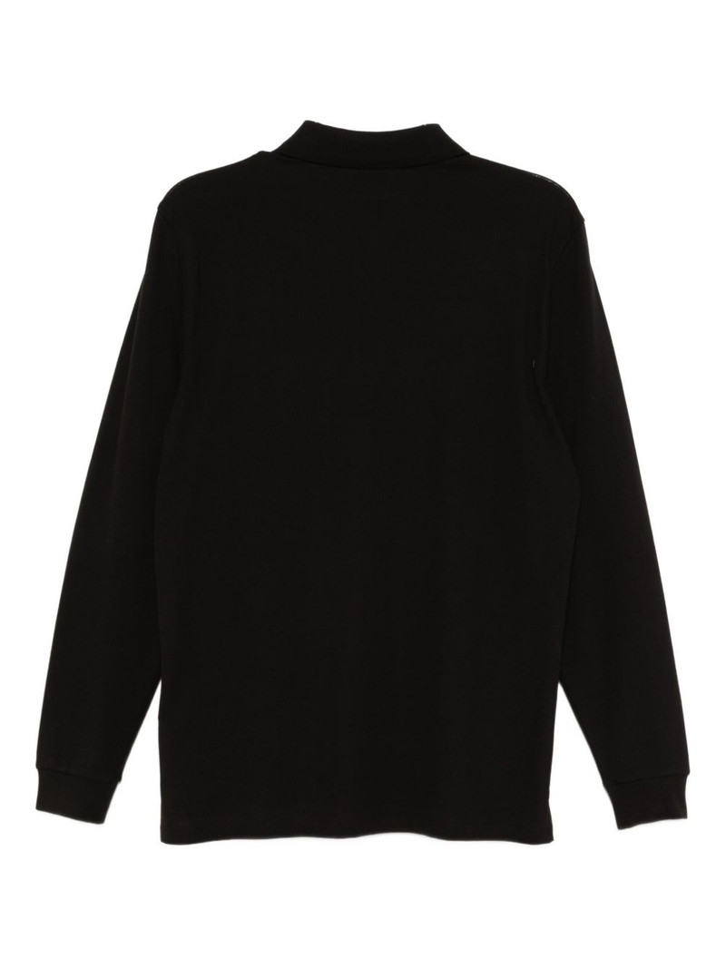 C.P. Company logo-patch polo shirt outlook