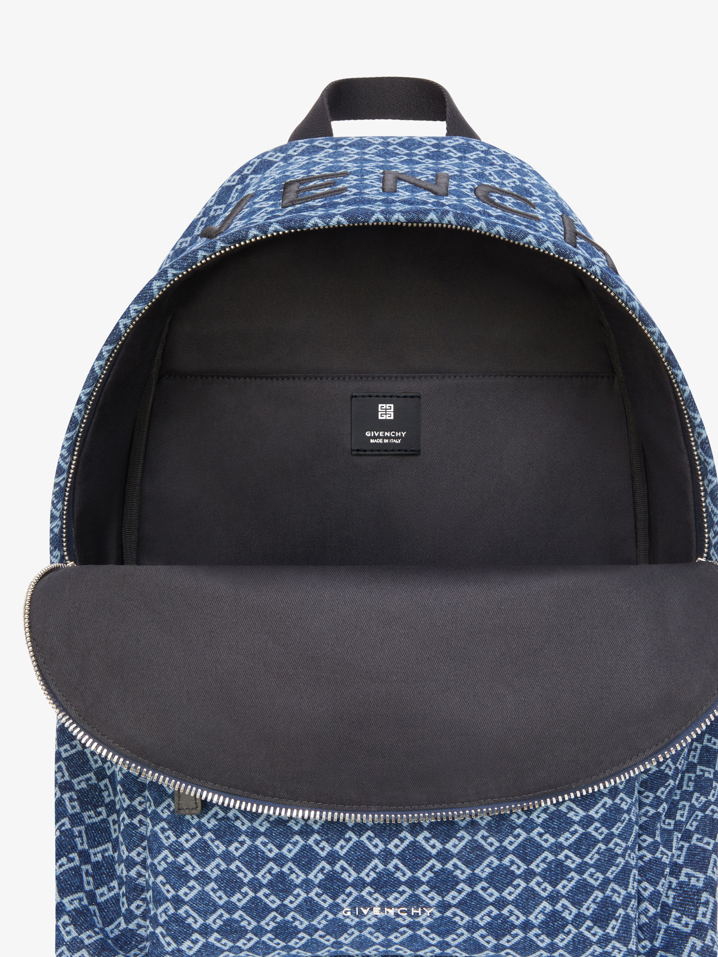 ESSENTIAL U BACKPACK IN MONOGRAM 72 DENIM - 5