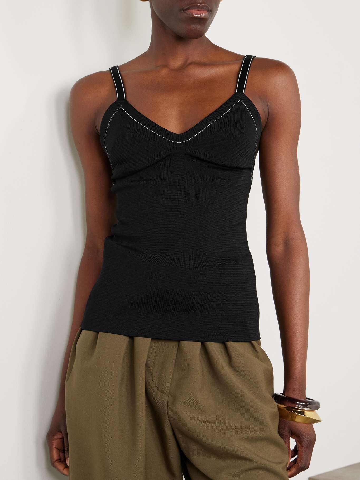 Silk camisole Black - 3