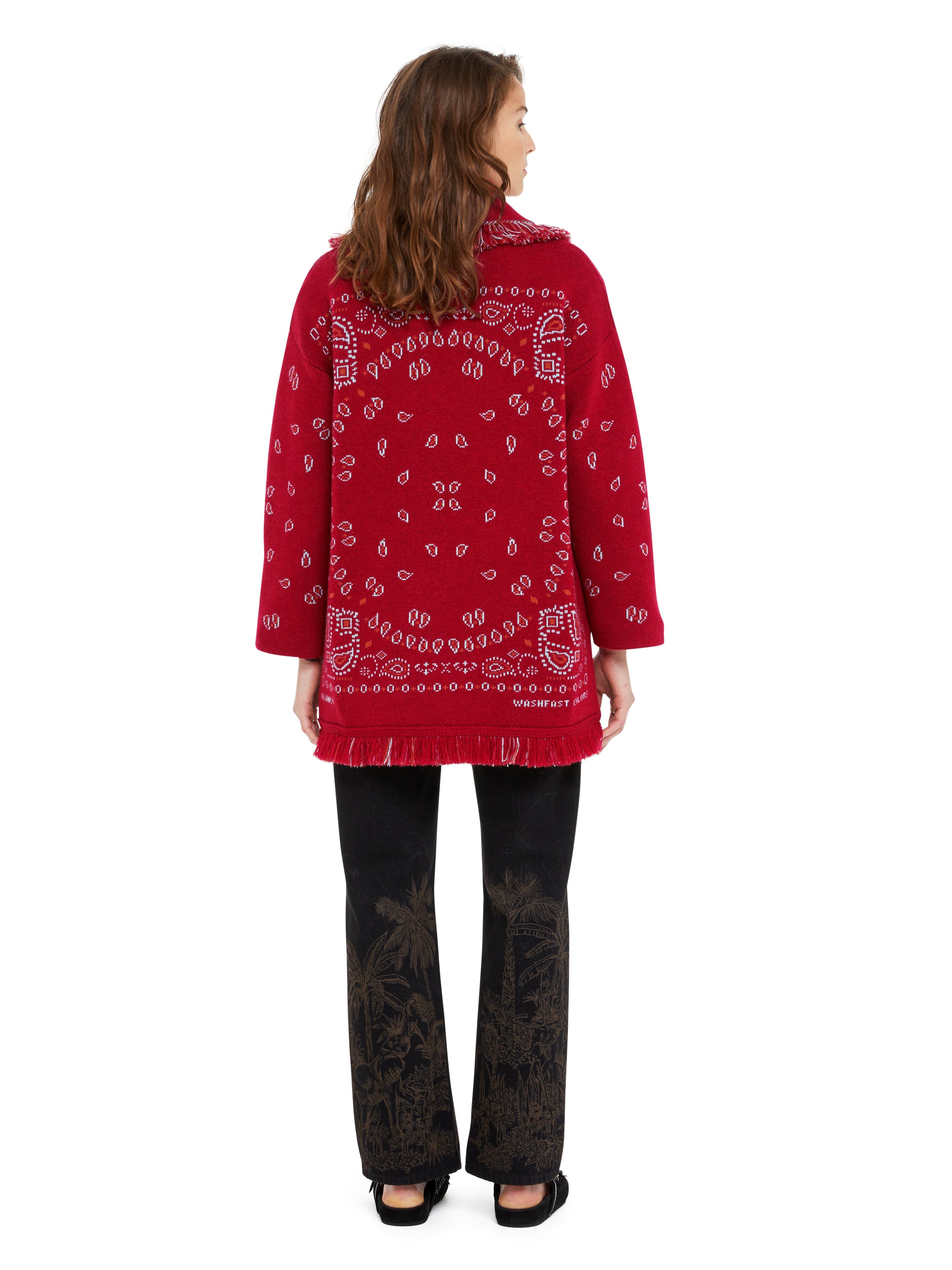 Bandana Jacquard Cardigan - 7