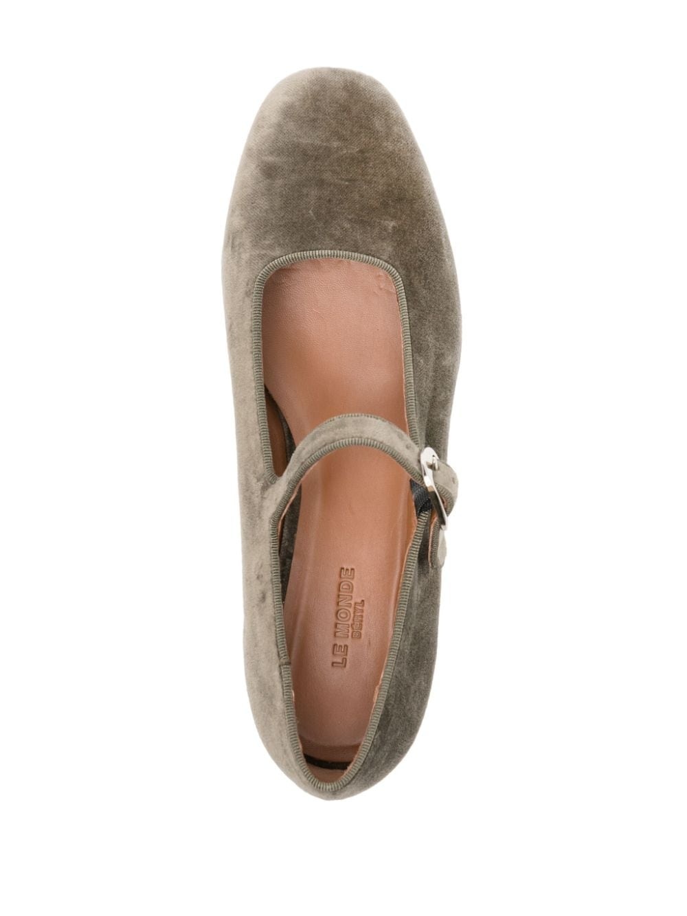 velvet Mary Jane shoes - 4