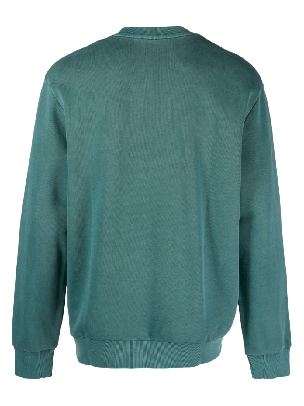 embroidered-logo cotton jumper - 2