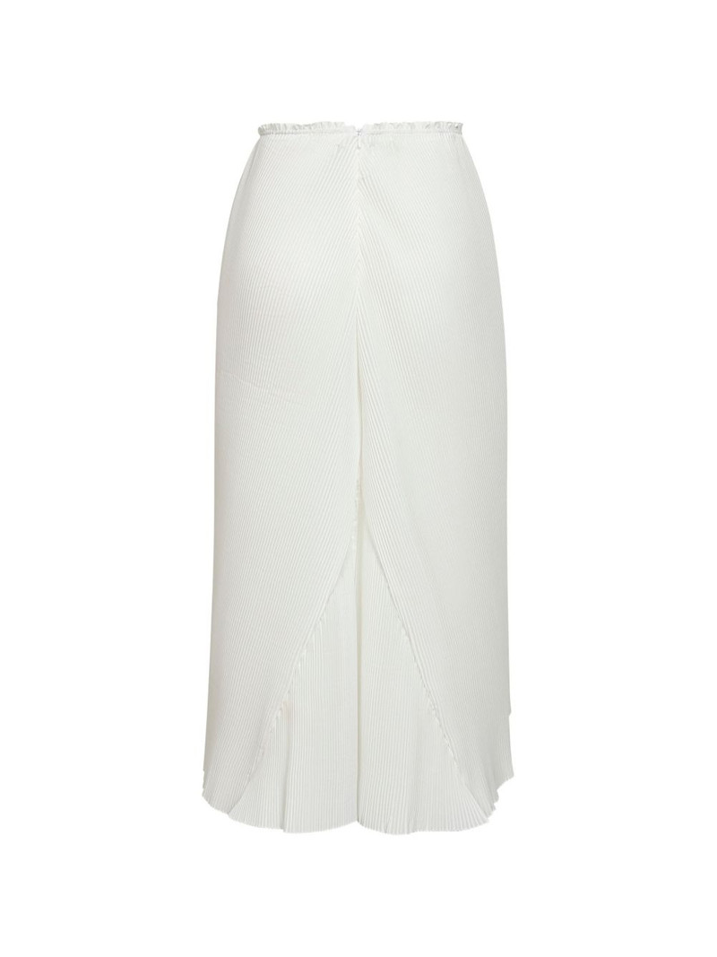 CO ruffle asymmetric hem skirt outlook