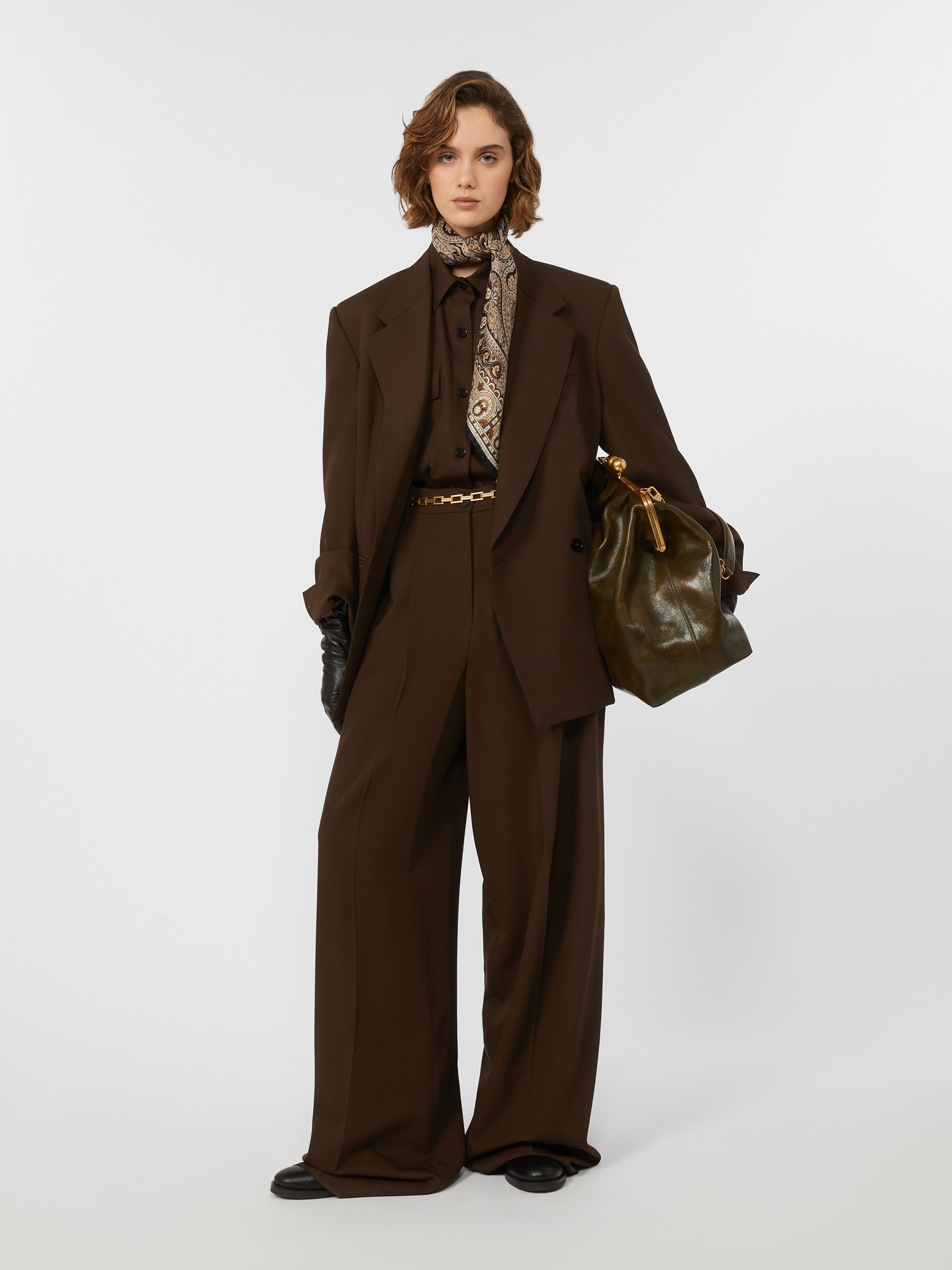 FIRMINA Wool twill shirt - 2