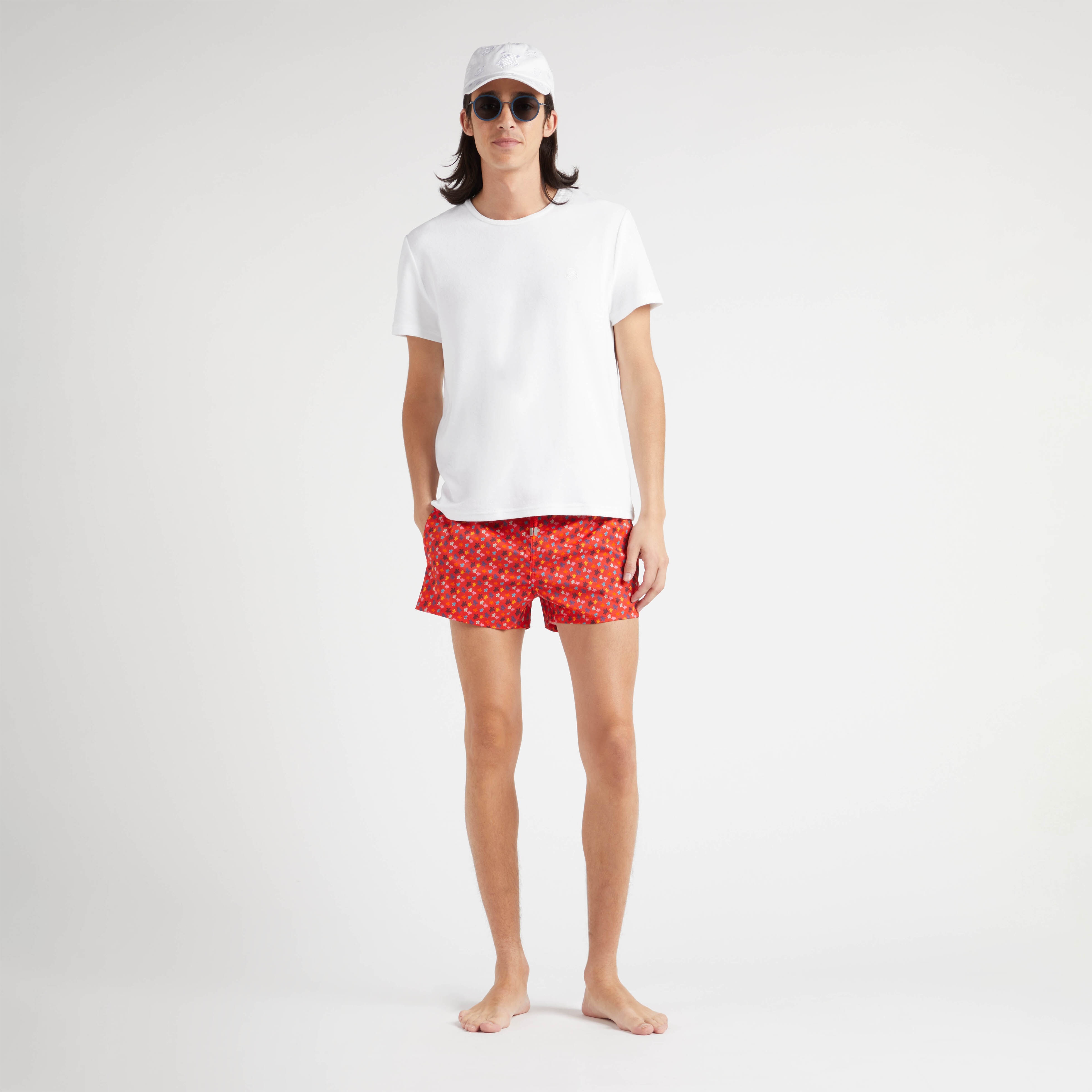 Men Short Swim Trunks Micro Ronde Des Tortues Rainbow - 5