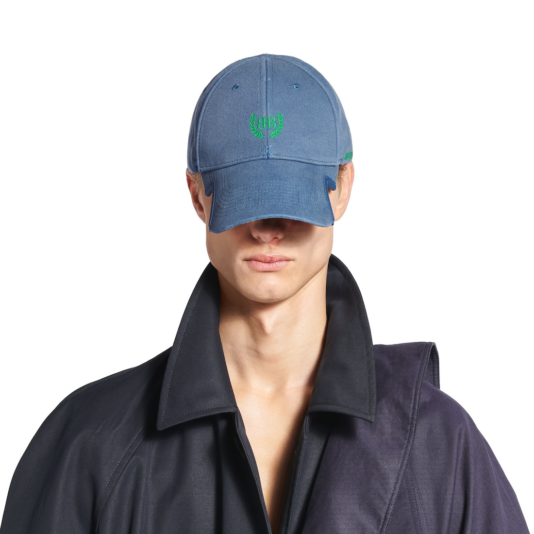 Men's Laurel Classic  Cap in Dark Blue/green - 5