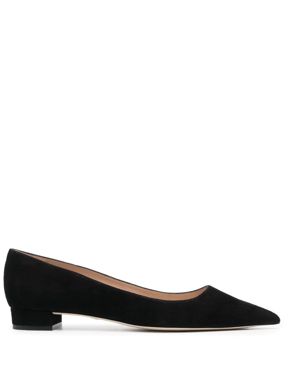 pointed 20mm heeled pumps - 1