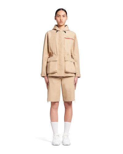 Prada Technical fabric rain jacket outlook