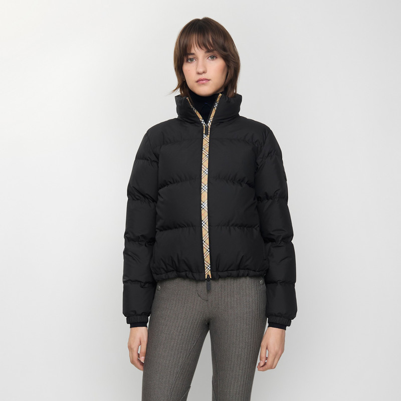 Burberry Checker-tape Ambleside Puffer Jacket outlook