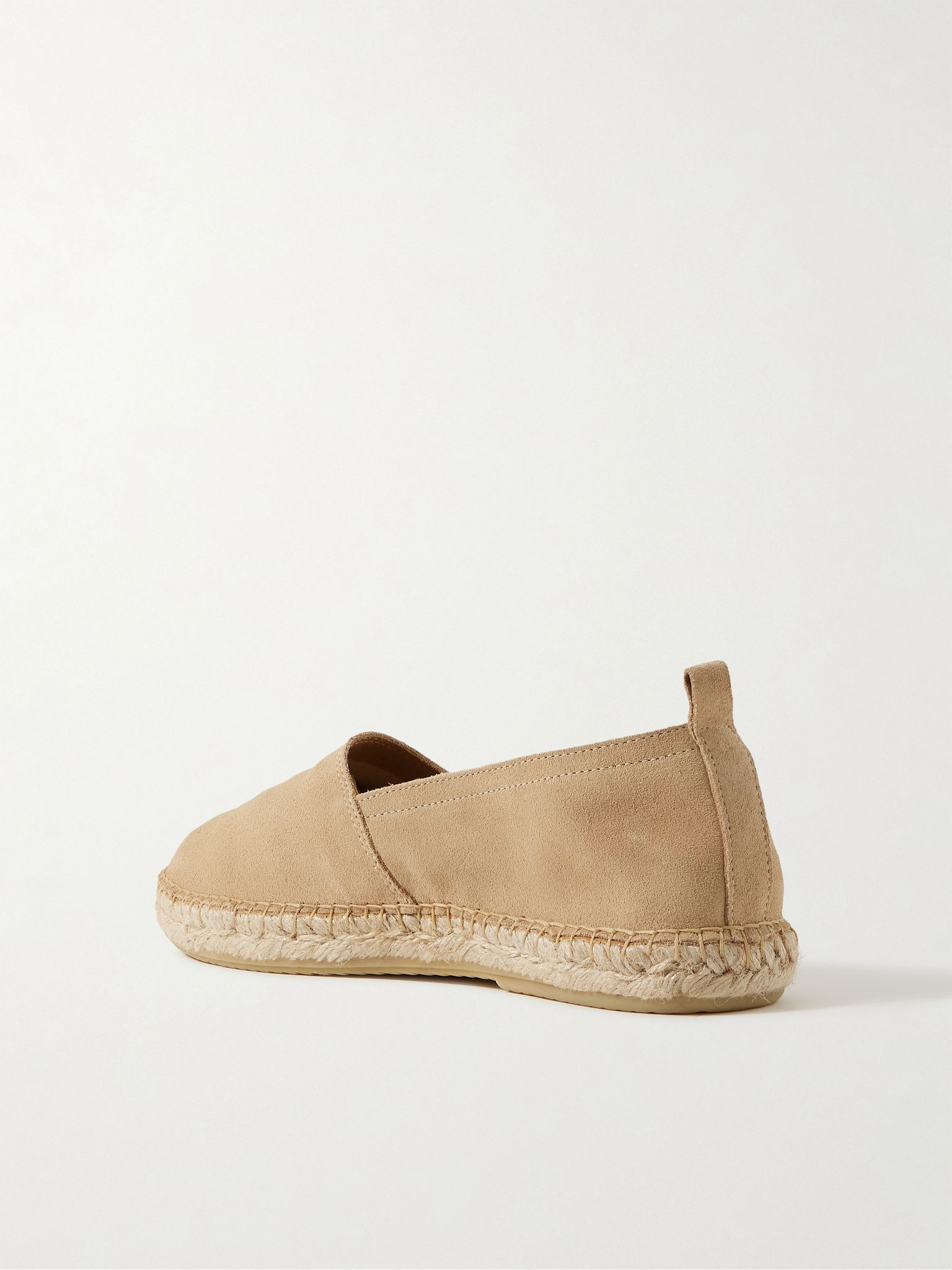 Helio Suede Espadrilles Beige - 3