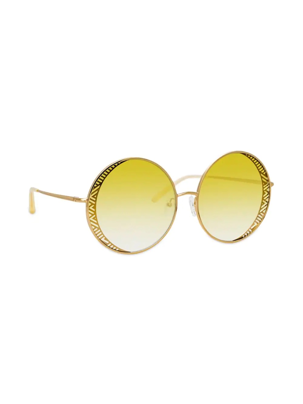 zigzag round sunglasses - 2