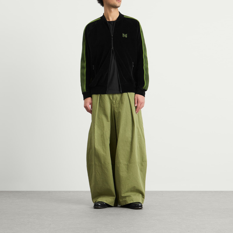 NEEDLES Needles Velour Rib Collar Track jacket outlook