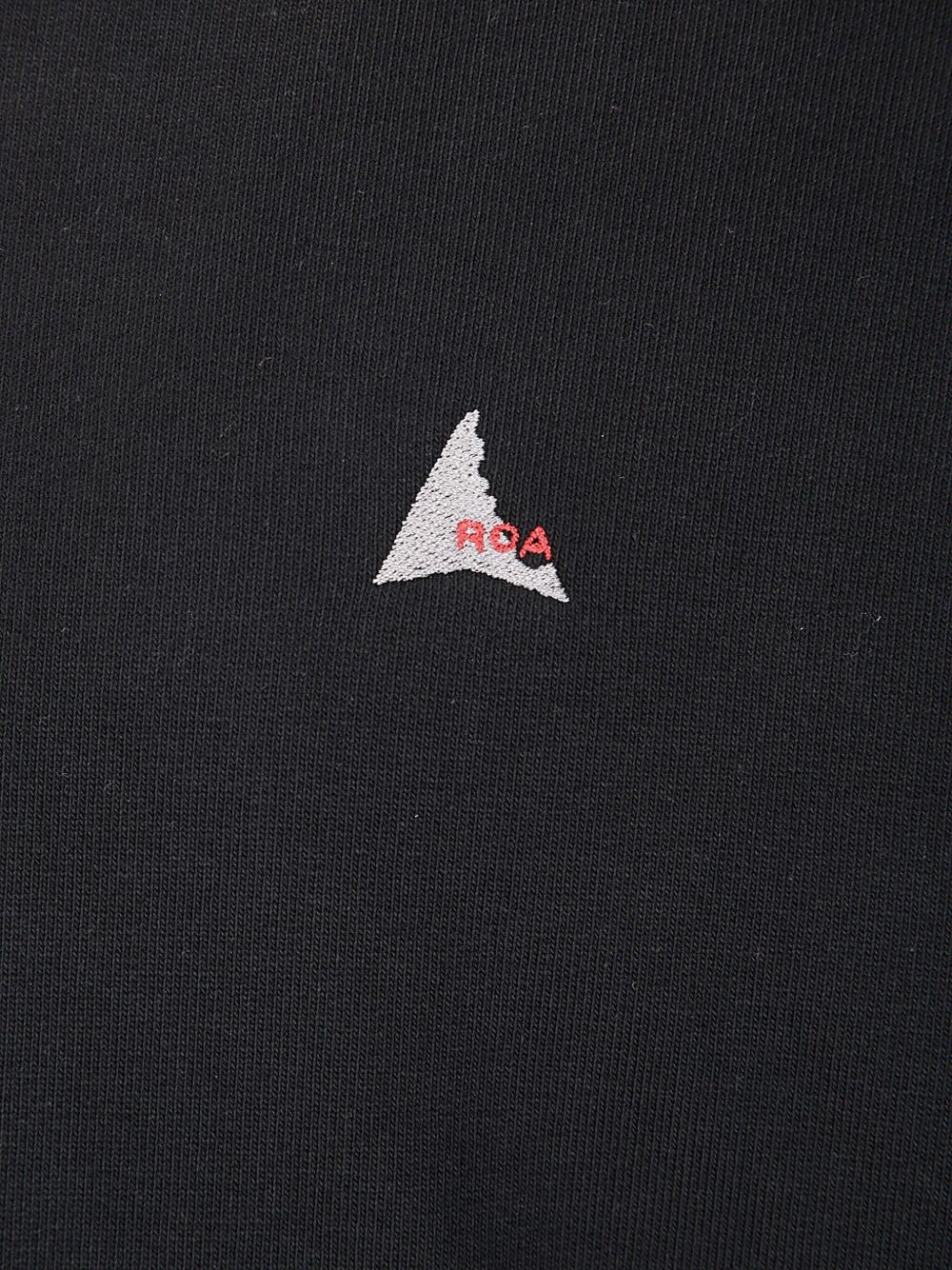 logo-embroidered hoodie - 3