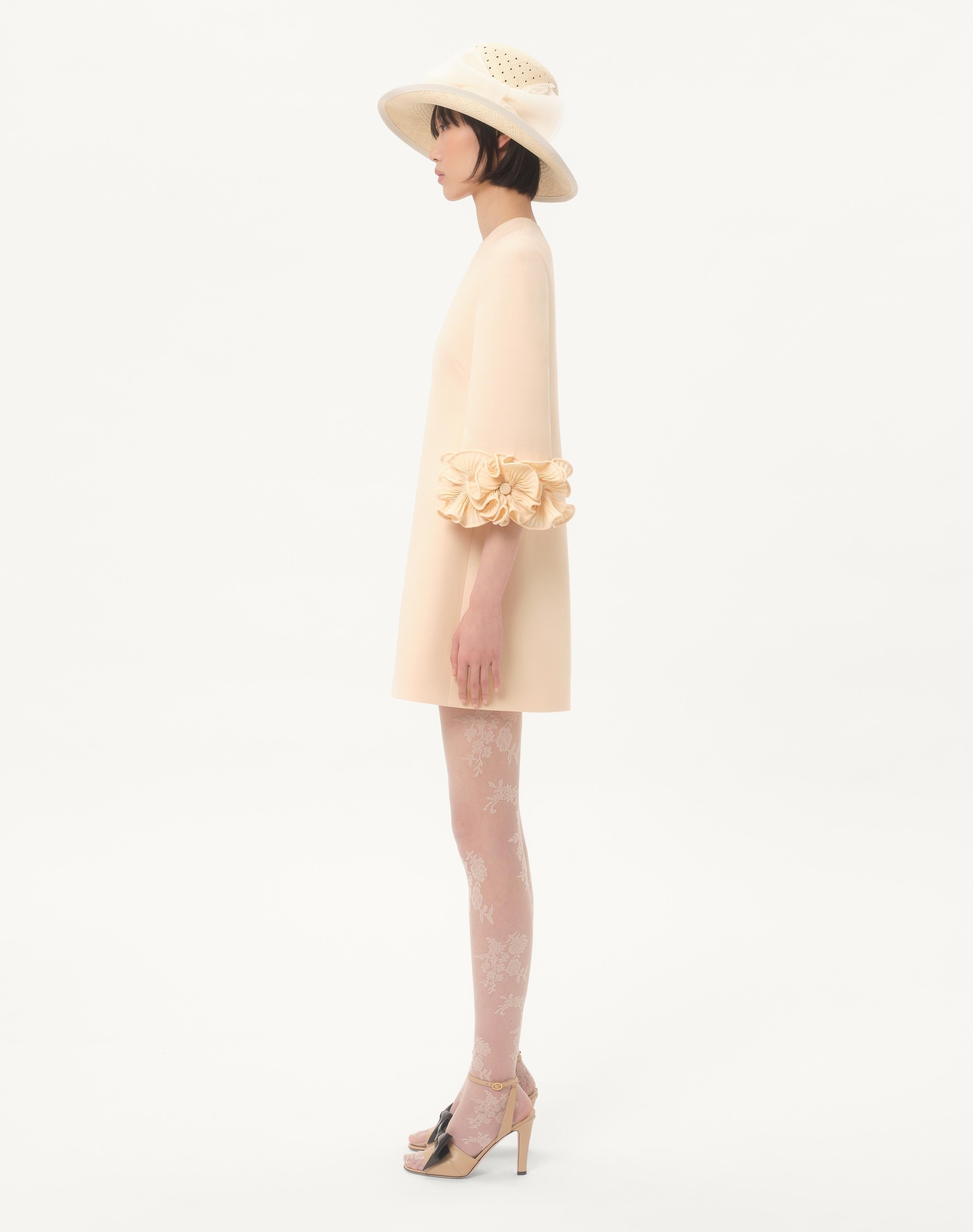 CREPE COUTURE SHORT DRESS - 6