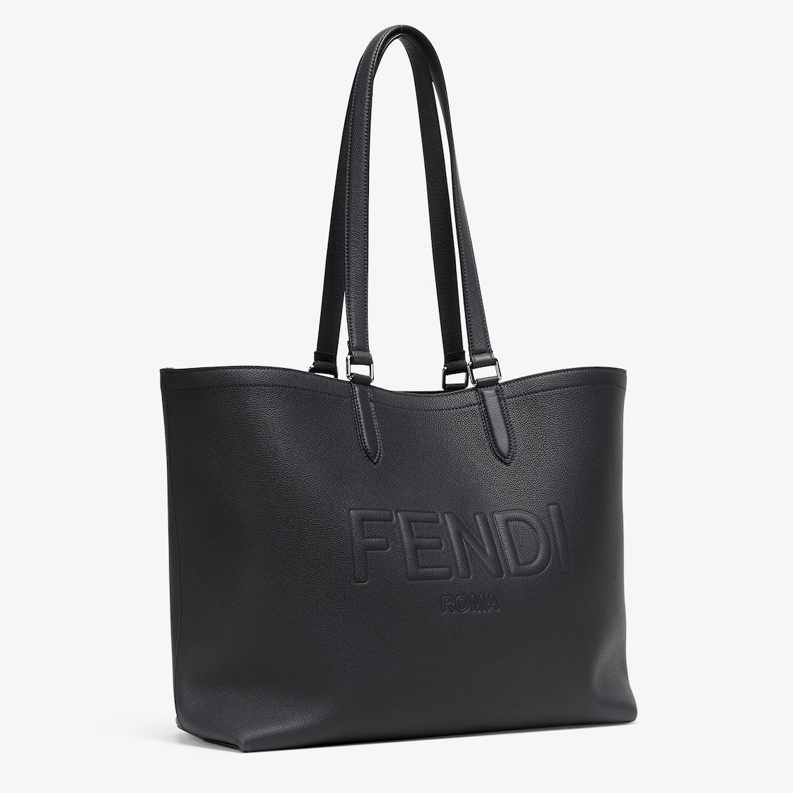 Fendi Roma Leather Shopper - 2