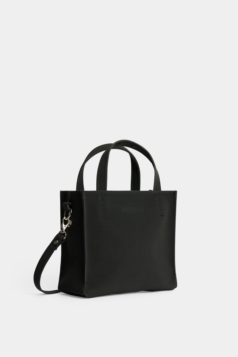 Stutterheim Biblio Bag Matte Black outlook