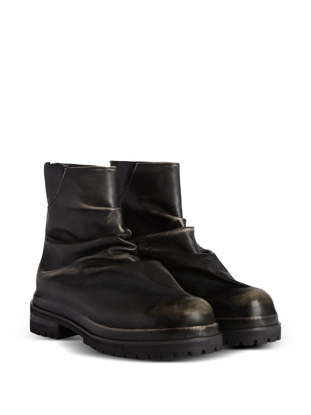 Marathon Distressed "Black" boots - 2
