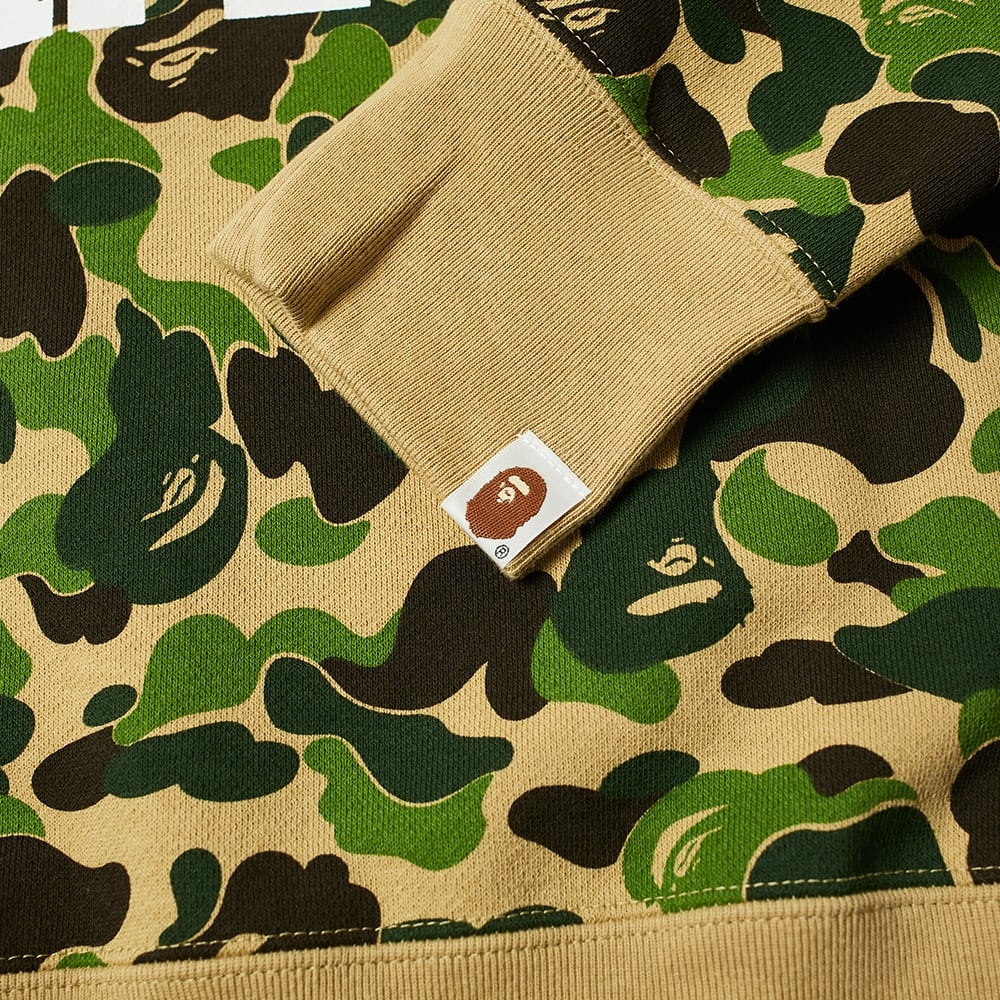 A Bathing Ape ABC Camo College Wide Crew Sweat - 2