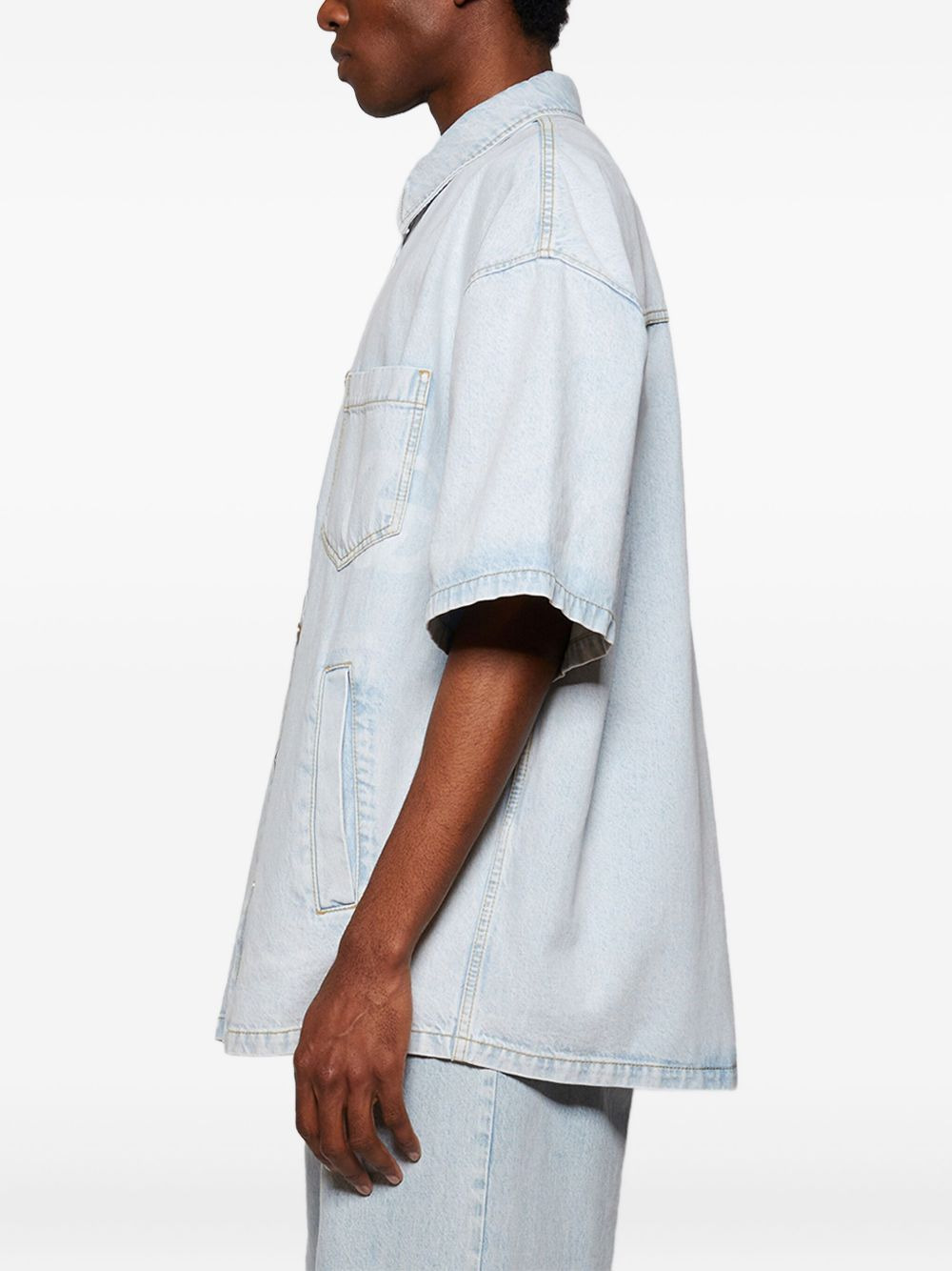 Gucci Men Denim Shirt - 4