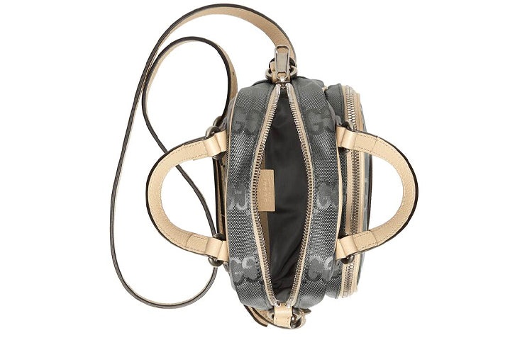 (WMNS) Gucci Logo Printing Off The Grid Backpack Grey 625850-H9HAN-1263 - 6