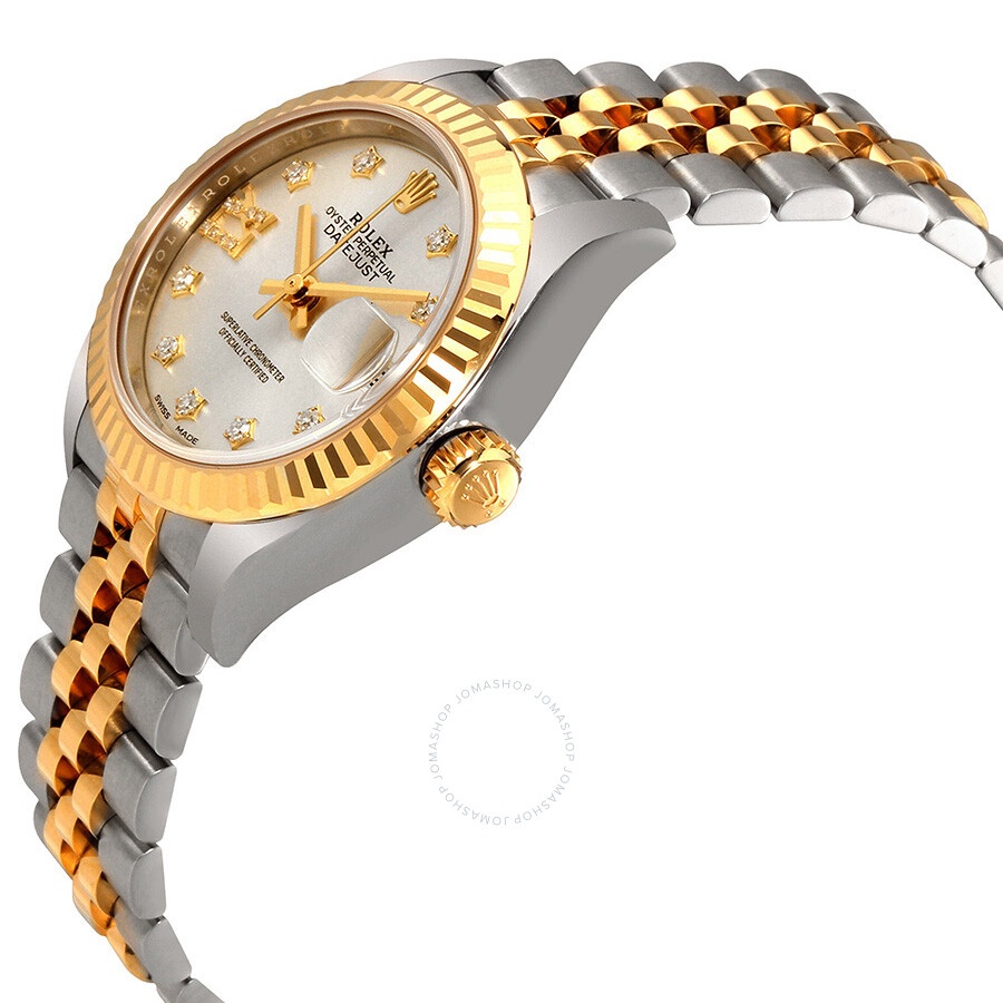 Rolex Lady-Datejust Silver Diamond Dial Automatic Ladies Watch 279173SDRJ - 2