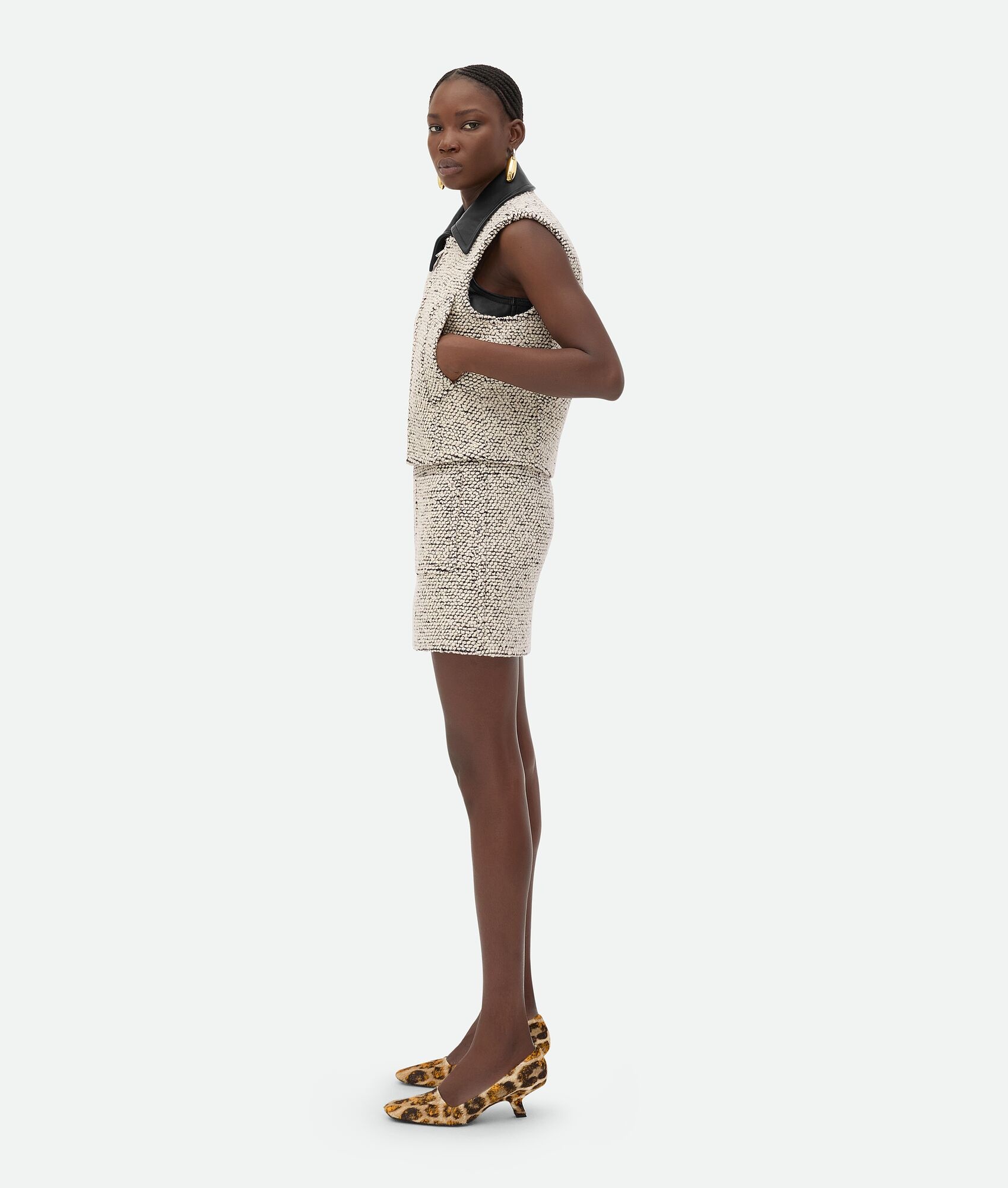 Wool Boucle Gilet - 2