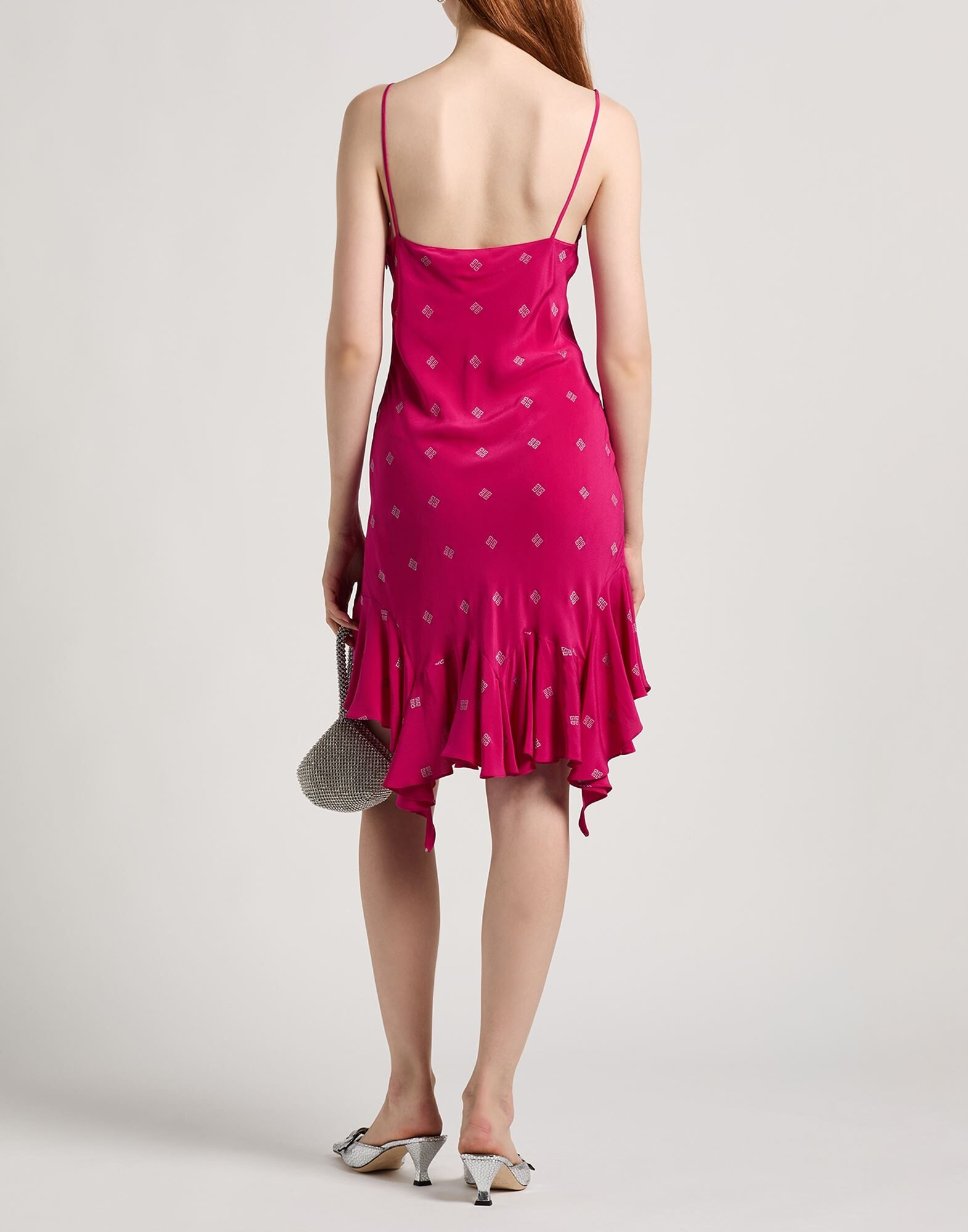 Fuchsia Women's Short Dress - 4