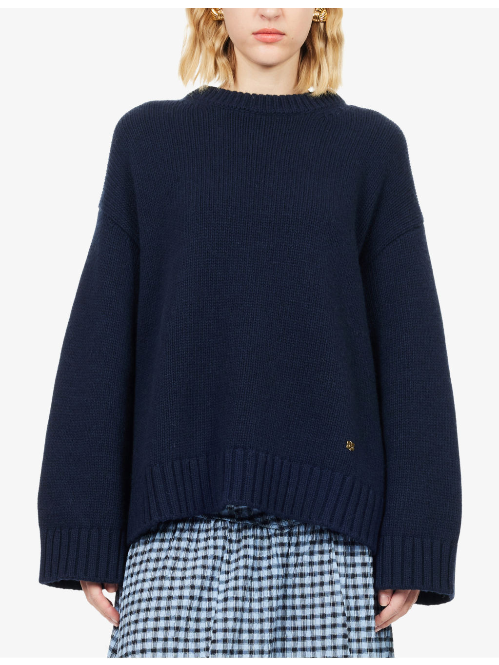 Relaxed-Fit Round-Neck Wool-Blend Jumper - 3