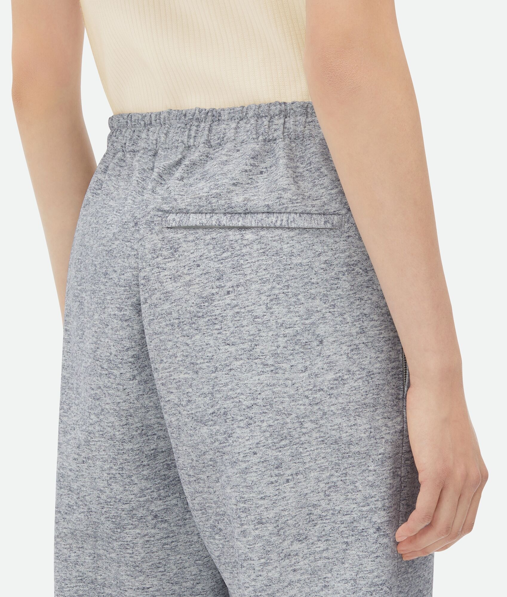 Printed Leather Jersey Jogger Trousers - 4