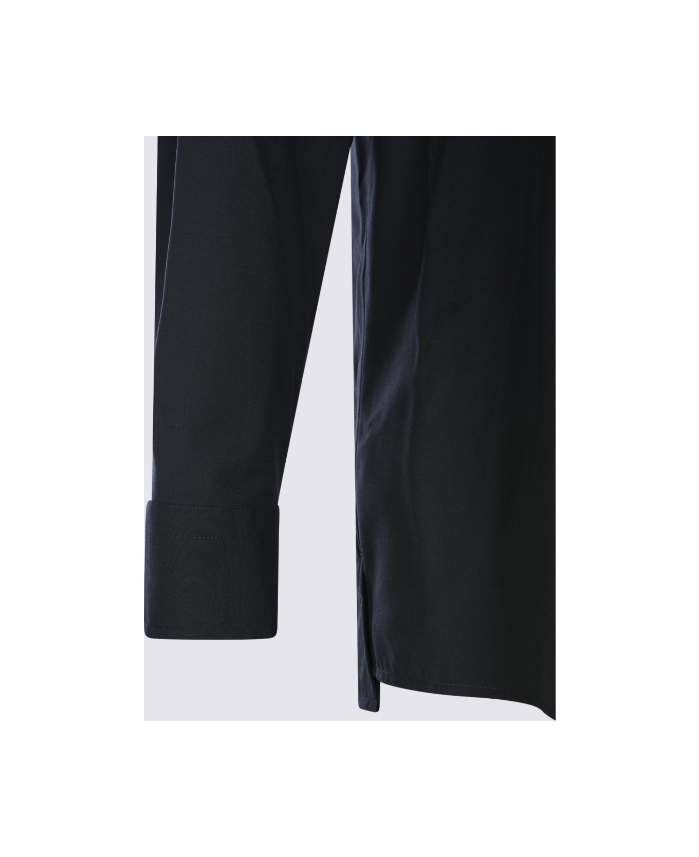Black Wool Shirt - 4