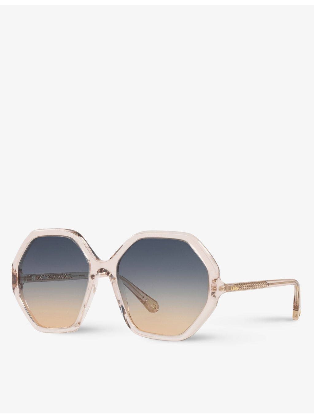 CH0008S acetate round frame sunglasses - 5
